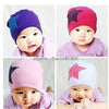 Fashion star print kids caps cute children skull beanies girl boy baby hat