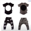 Short sleeve cool baby girl clothing newborn clothes costume