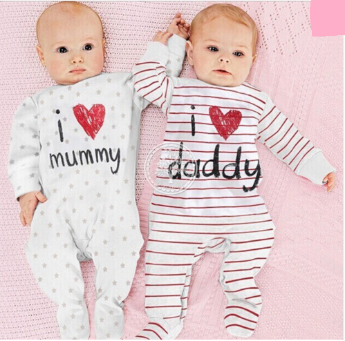 Newborn rompers bebes Baby boy Romper branded long Sleeve Baby boy